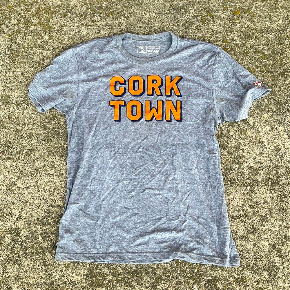 Cork Town Detroit - The Mitten State T Shirt Large